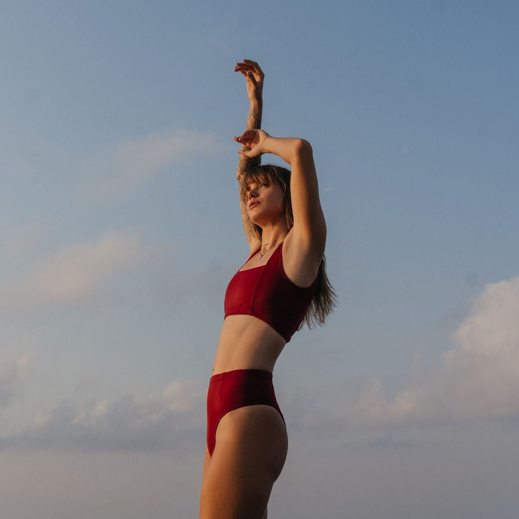 Lakey Surf Bikini Top in Riad