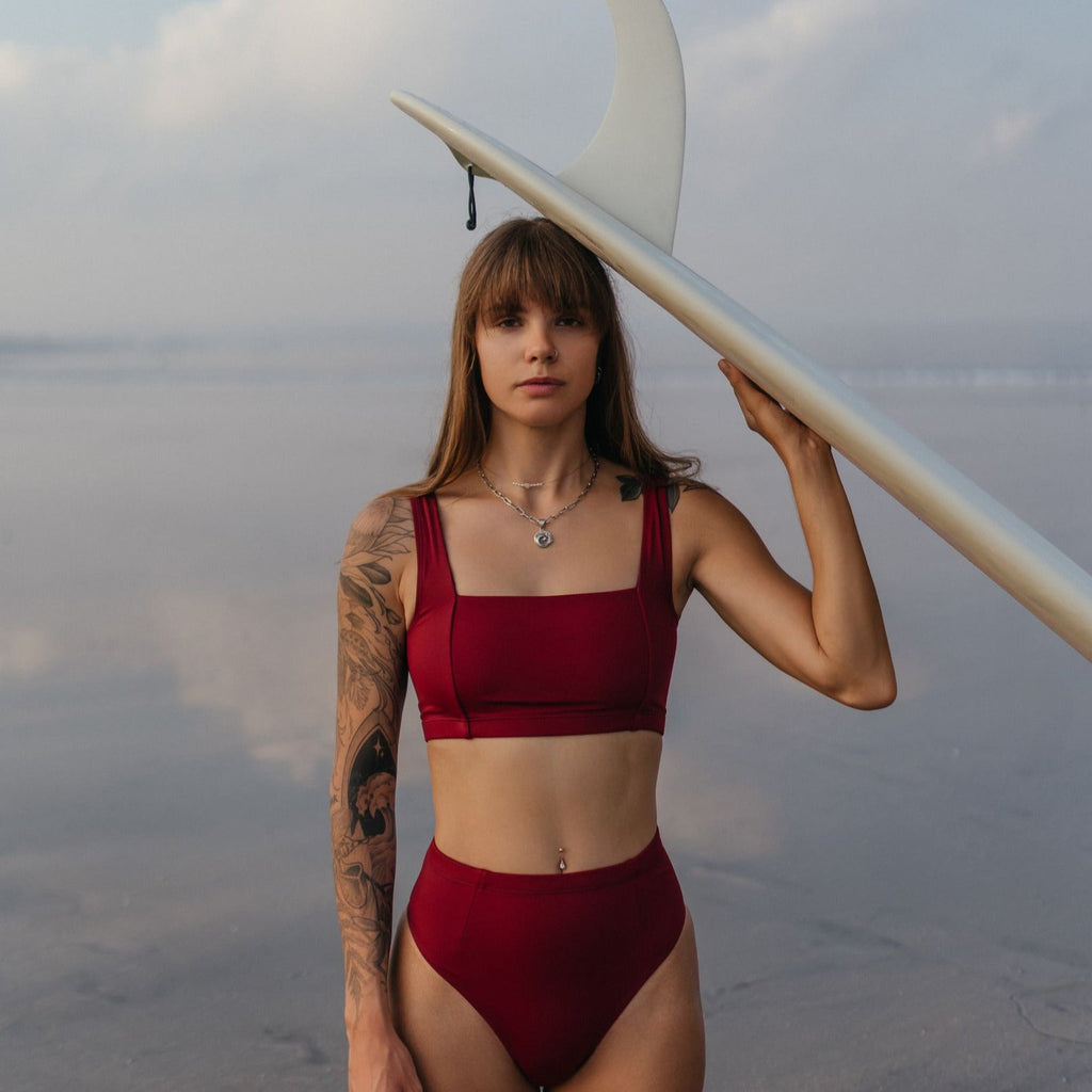 Lakey Surf Bikini Top in Riad