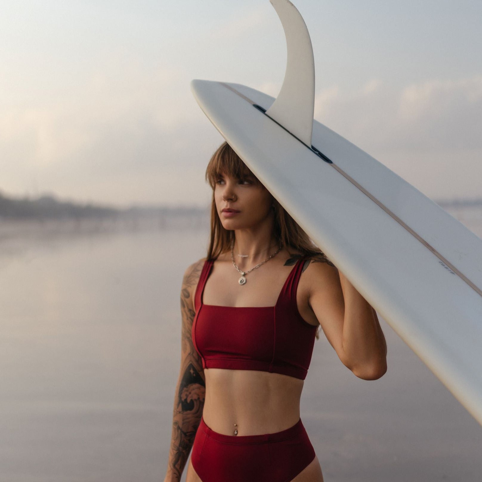 Lakey Surf Bikini Top in Riad