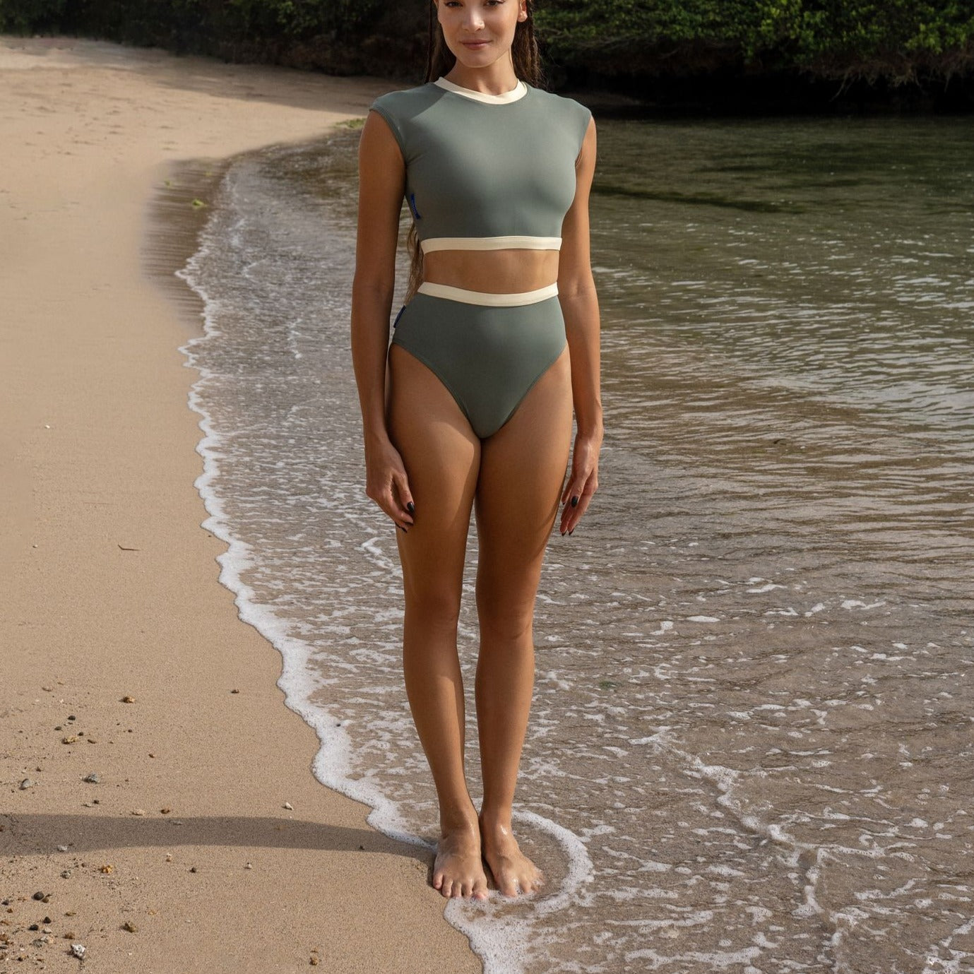 Rote Surf Bottom in Army Green