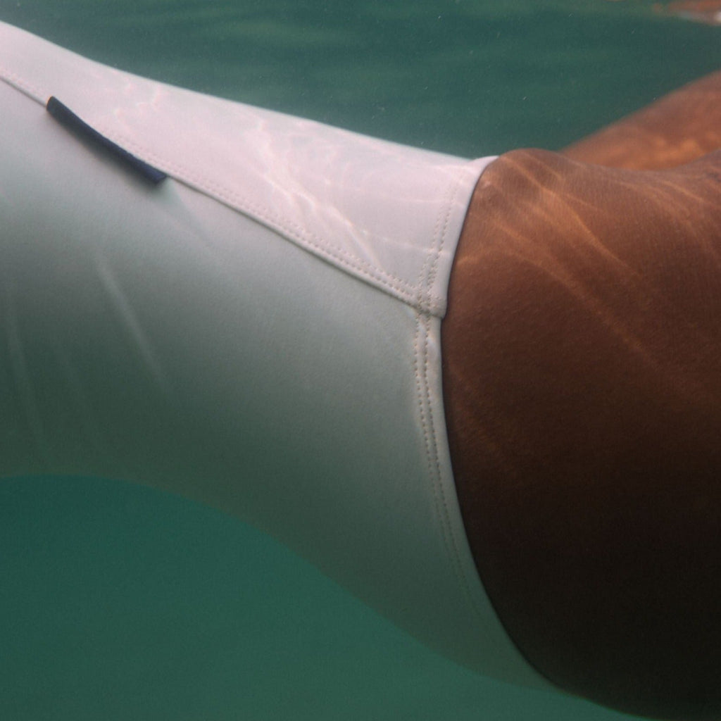 Krui Onepiece Surf Swimsuit in Off White