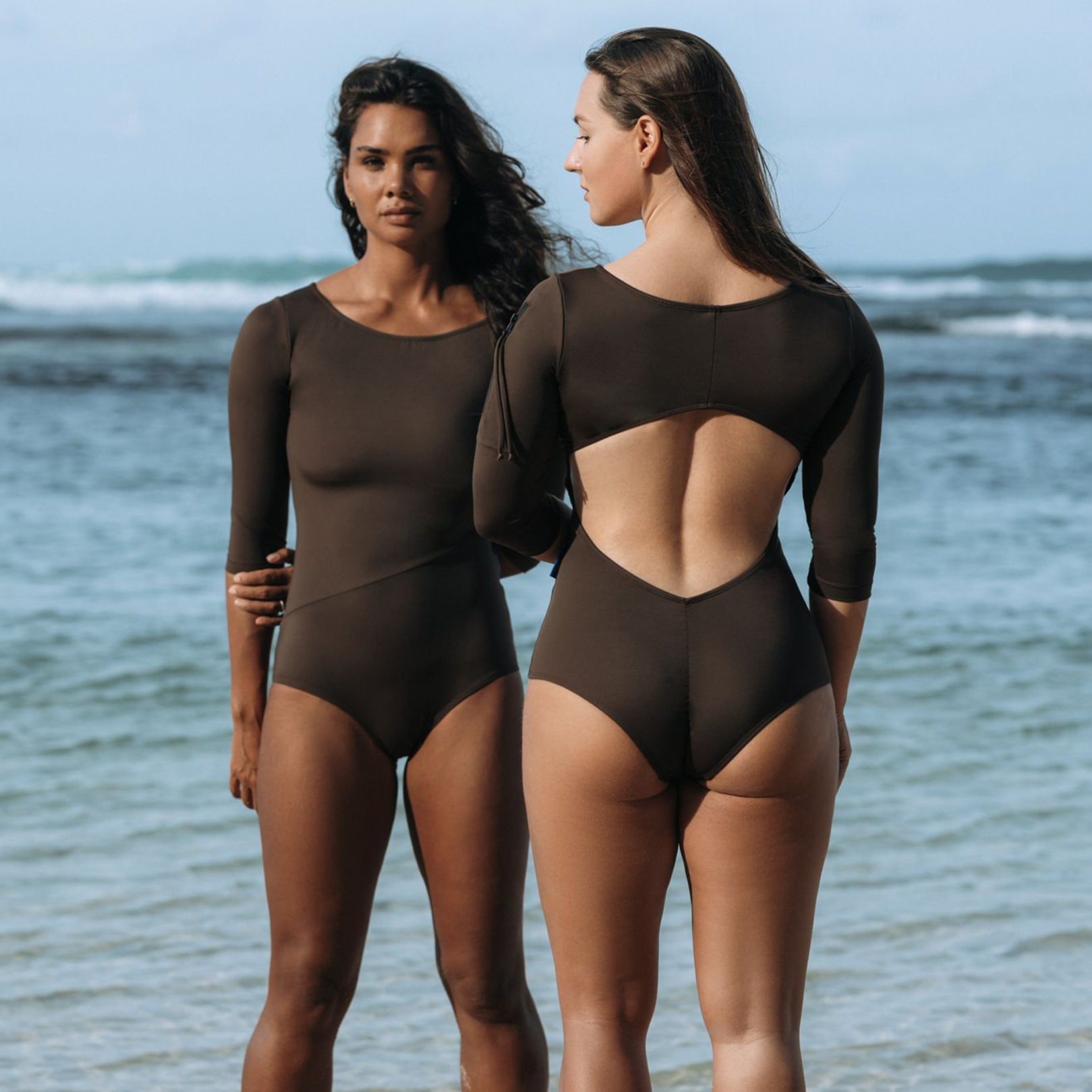 Guadalupe Surf One Piece in Arabica