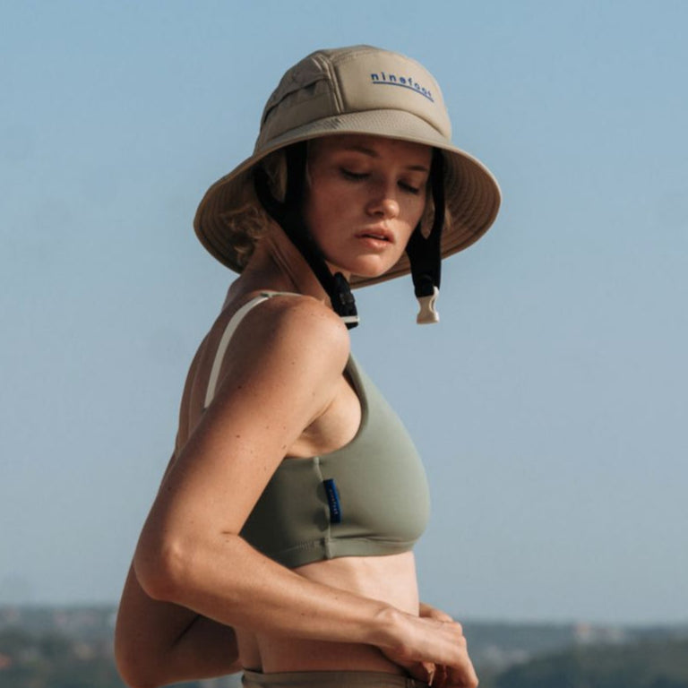 Jade Surf Hat in Army Green