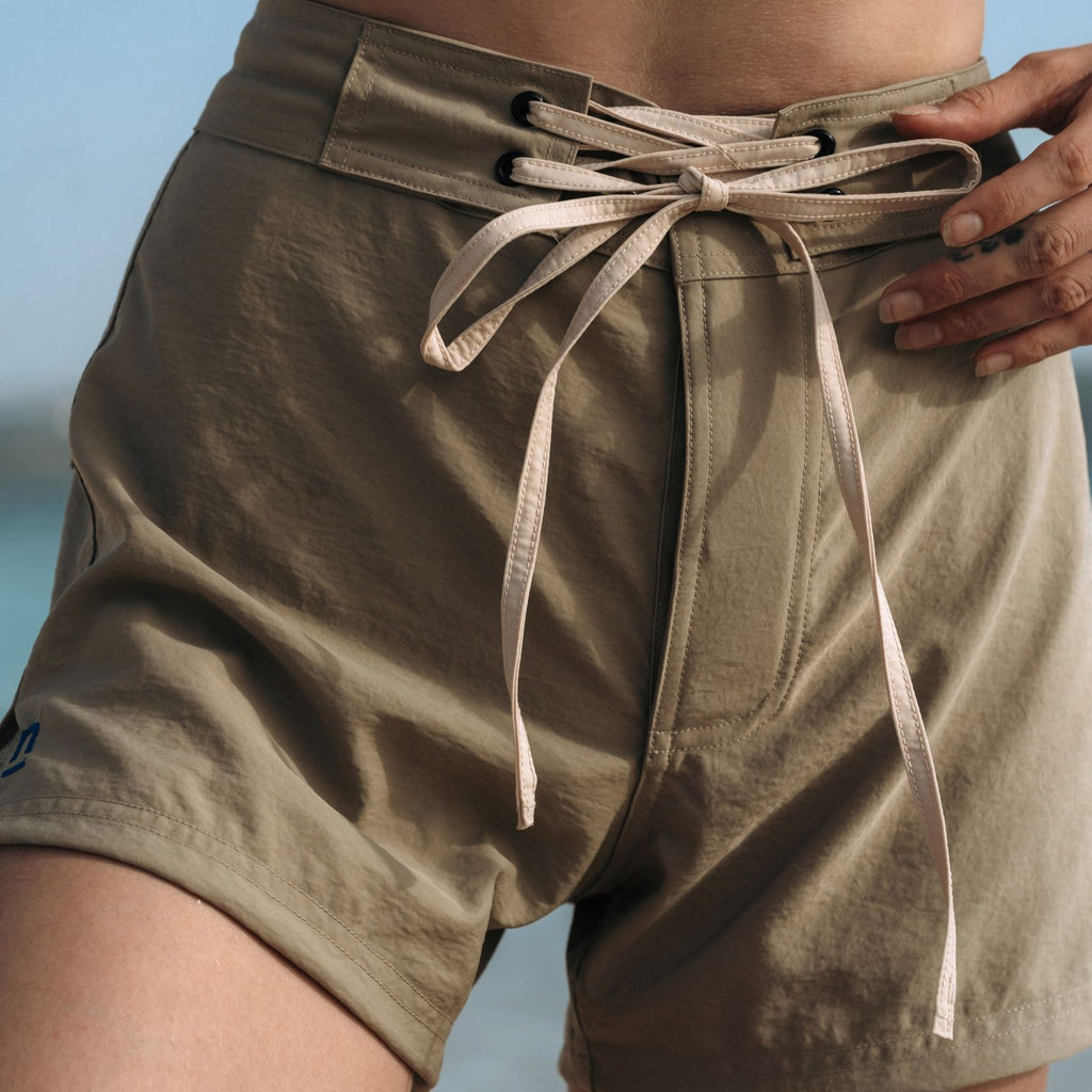 Jane Surf Boardshort in Army Green