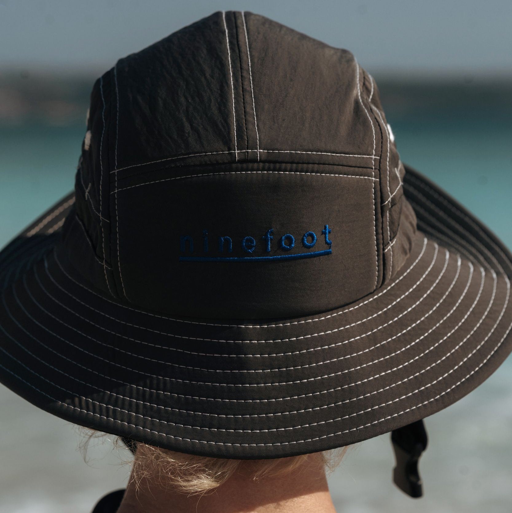 Jade Surf Hat in Black