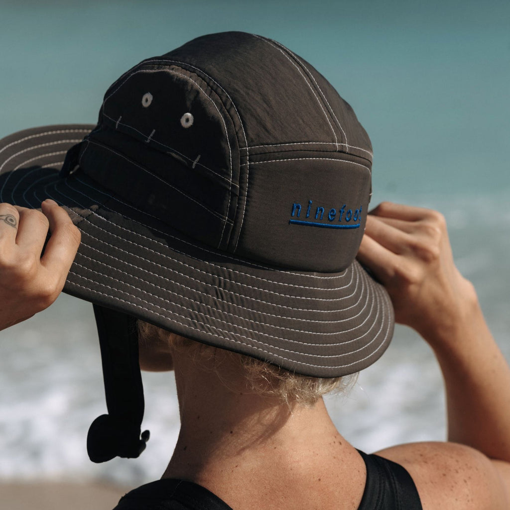 Jade Surf Hat in Black