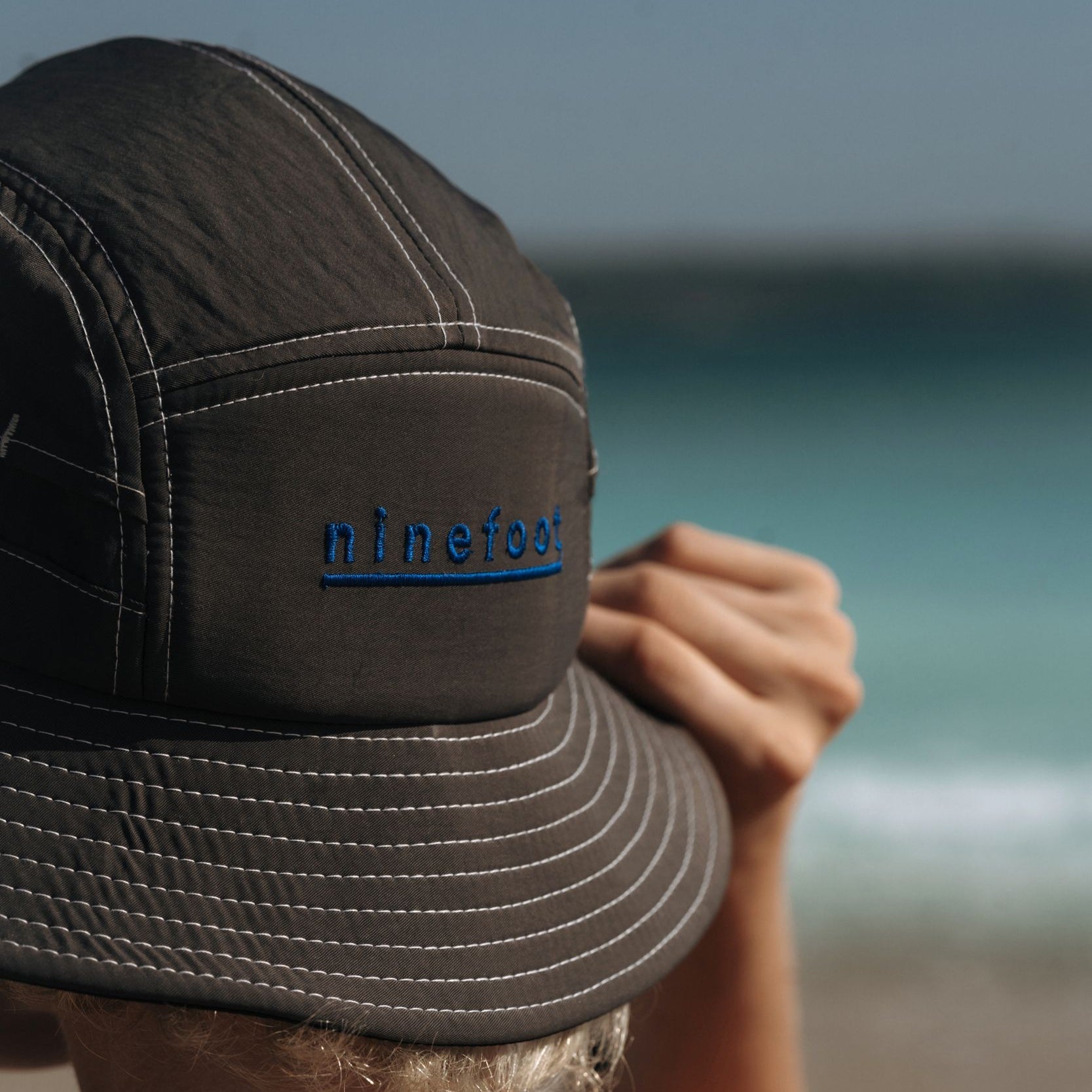 Jade Surf Hat in Black