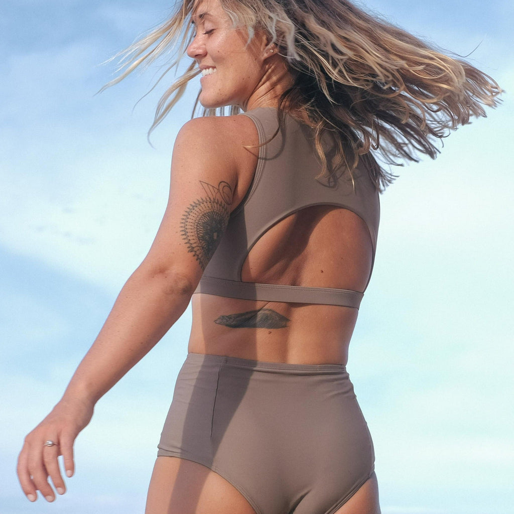 Berawa Surf Bikini Top in Tripoli