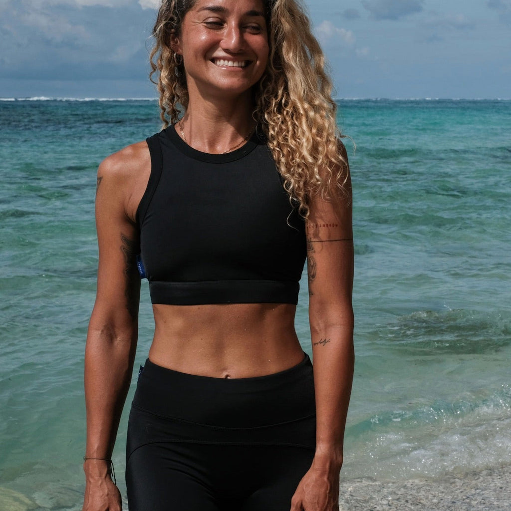 Ekas Surf Bikini Top in Black