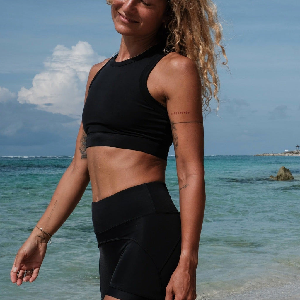 Ekas Surf Bikini Top in Black