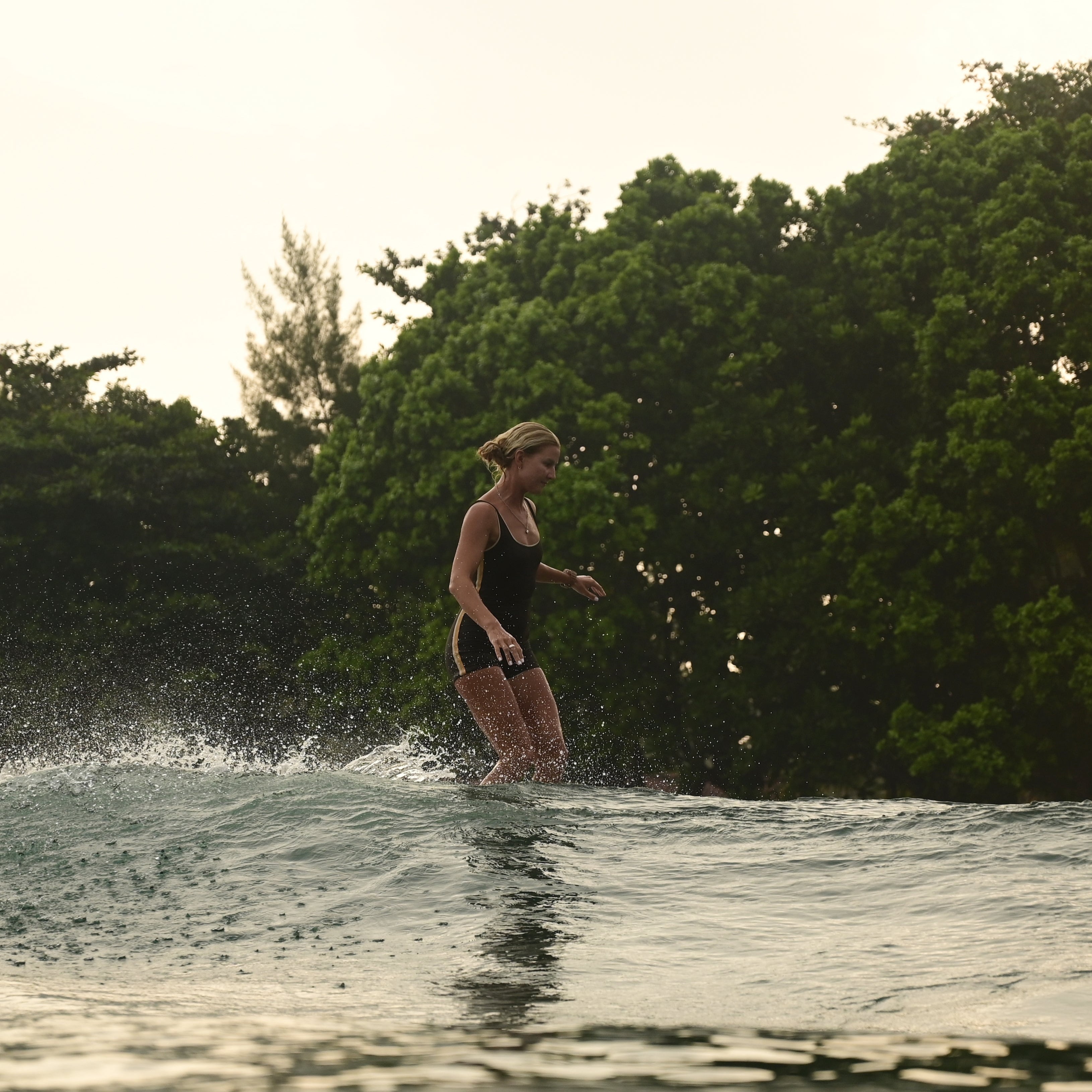 Jimmy Retro Surf Jumpsuit in Arabica