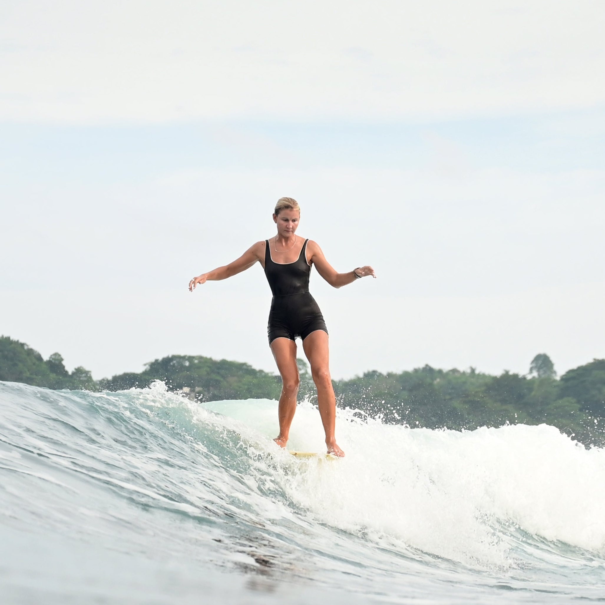 Jimmy Retro Surf Jumpsuit in Arabica