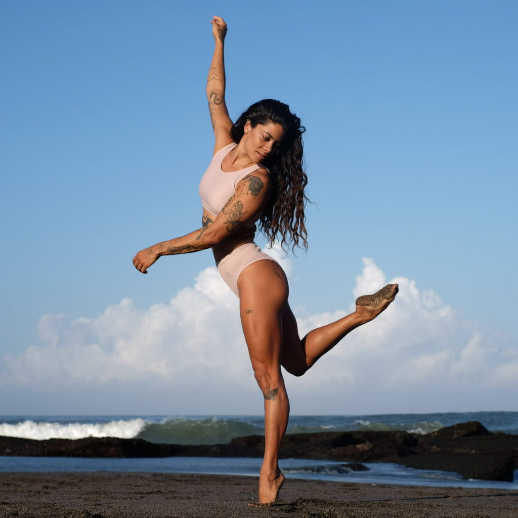 Padang Surf Bikini Top in Nude