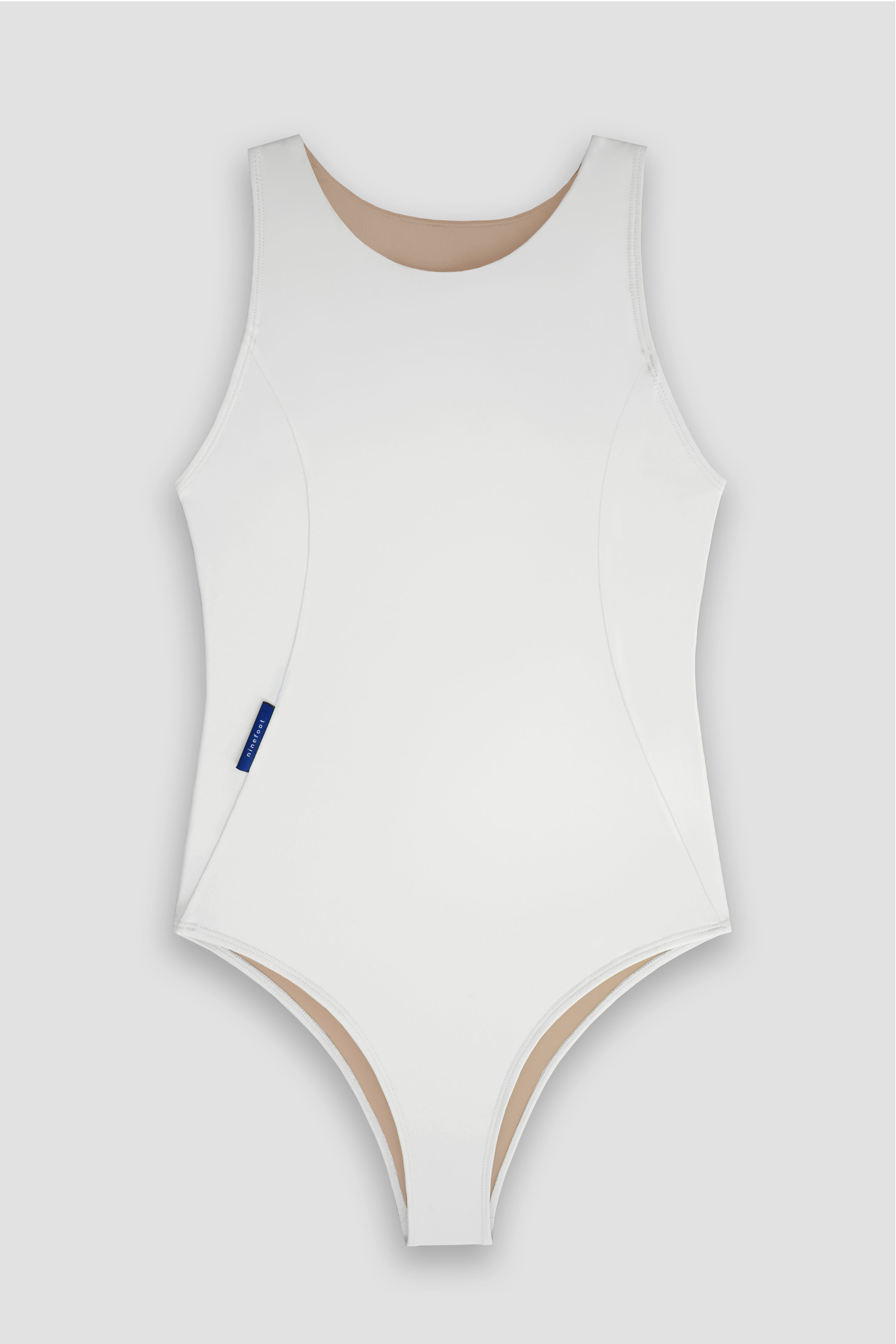 Krui Onepiece Surf Swimsuit in Off White