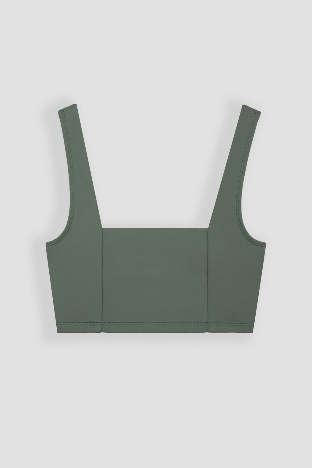 Lakey Surf Bikini Top in Army Green