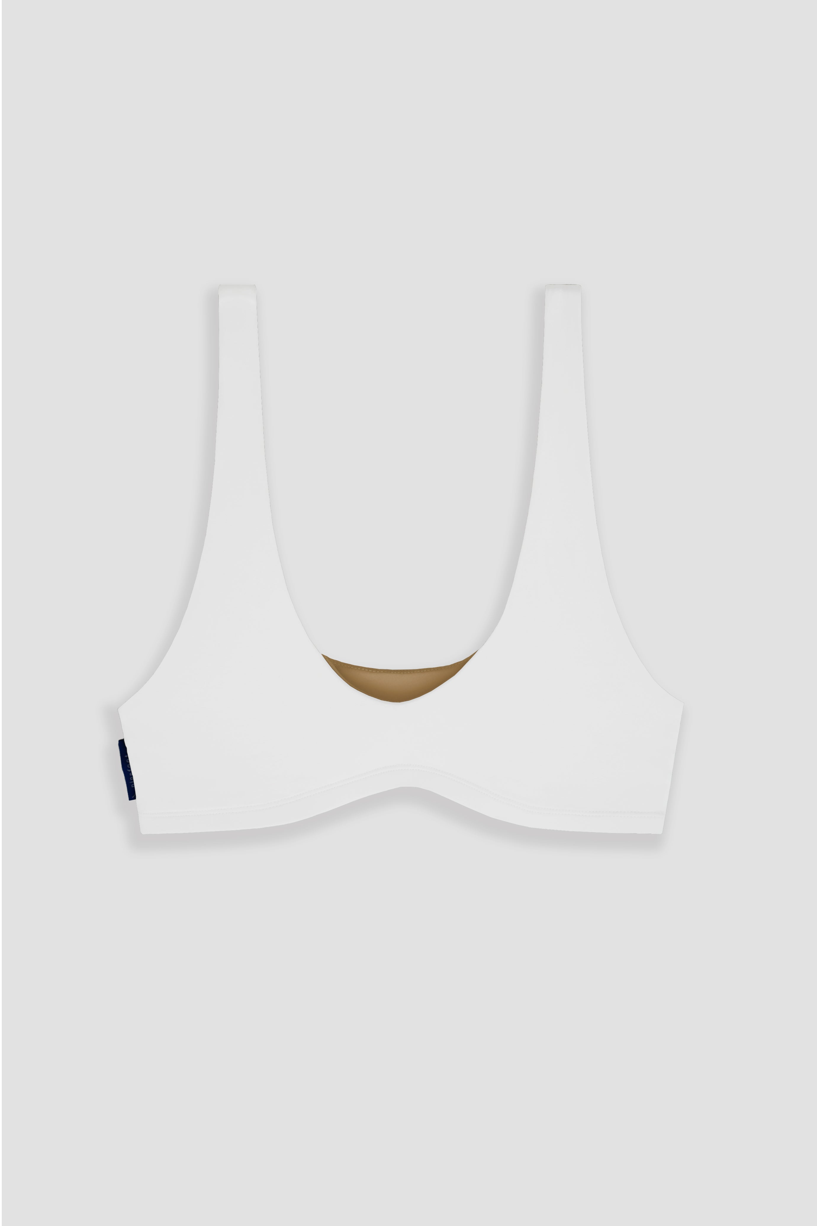 Nias Surf Bikini Top in White