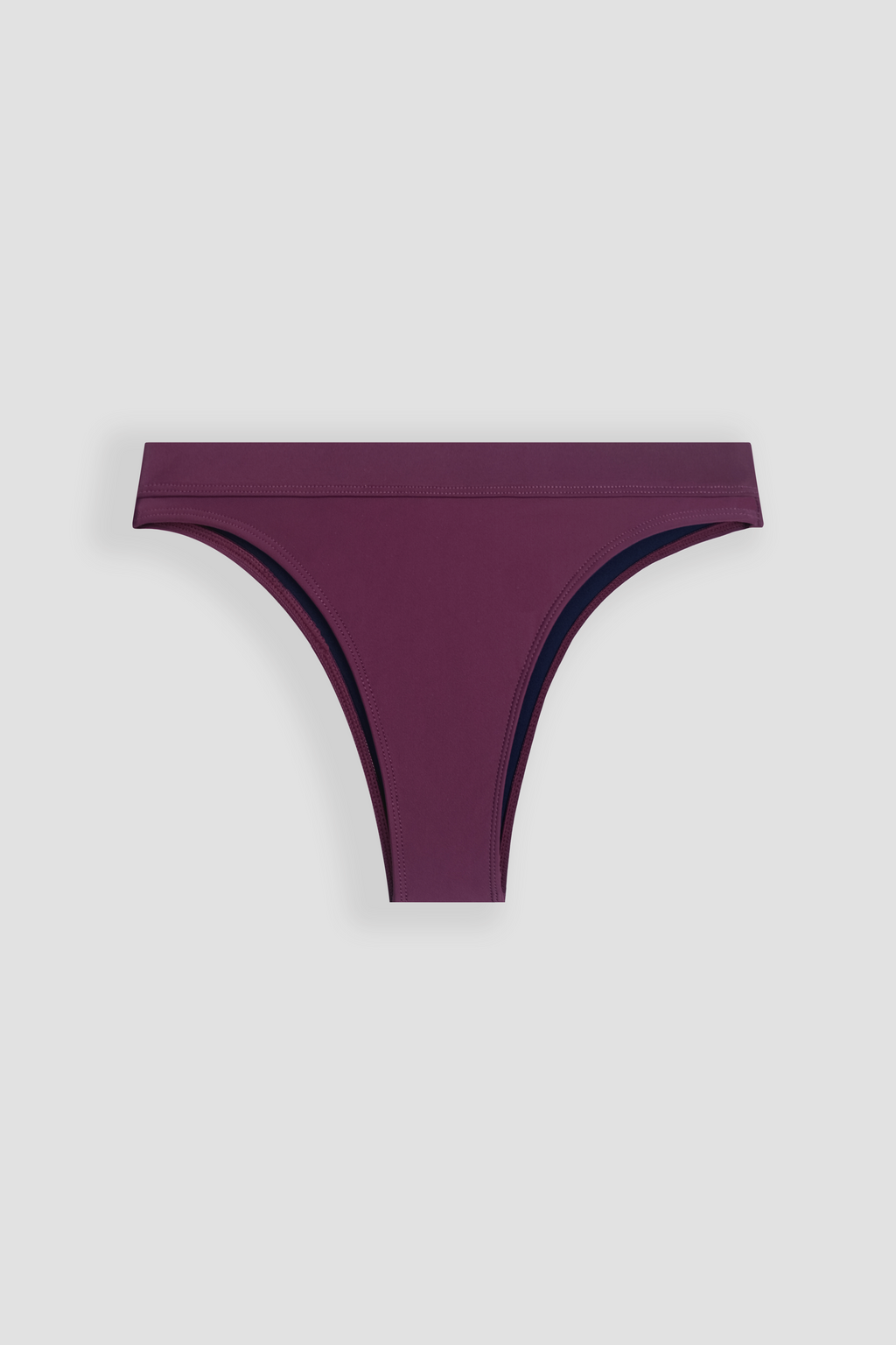 Nusa Surf Bikini Bottom in Burgundy
