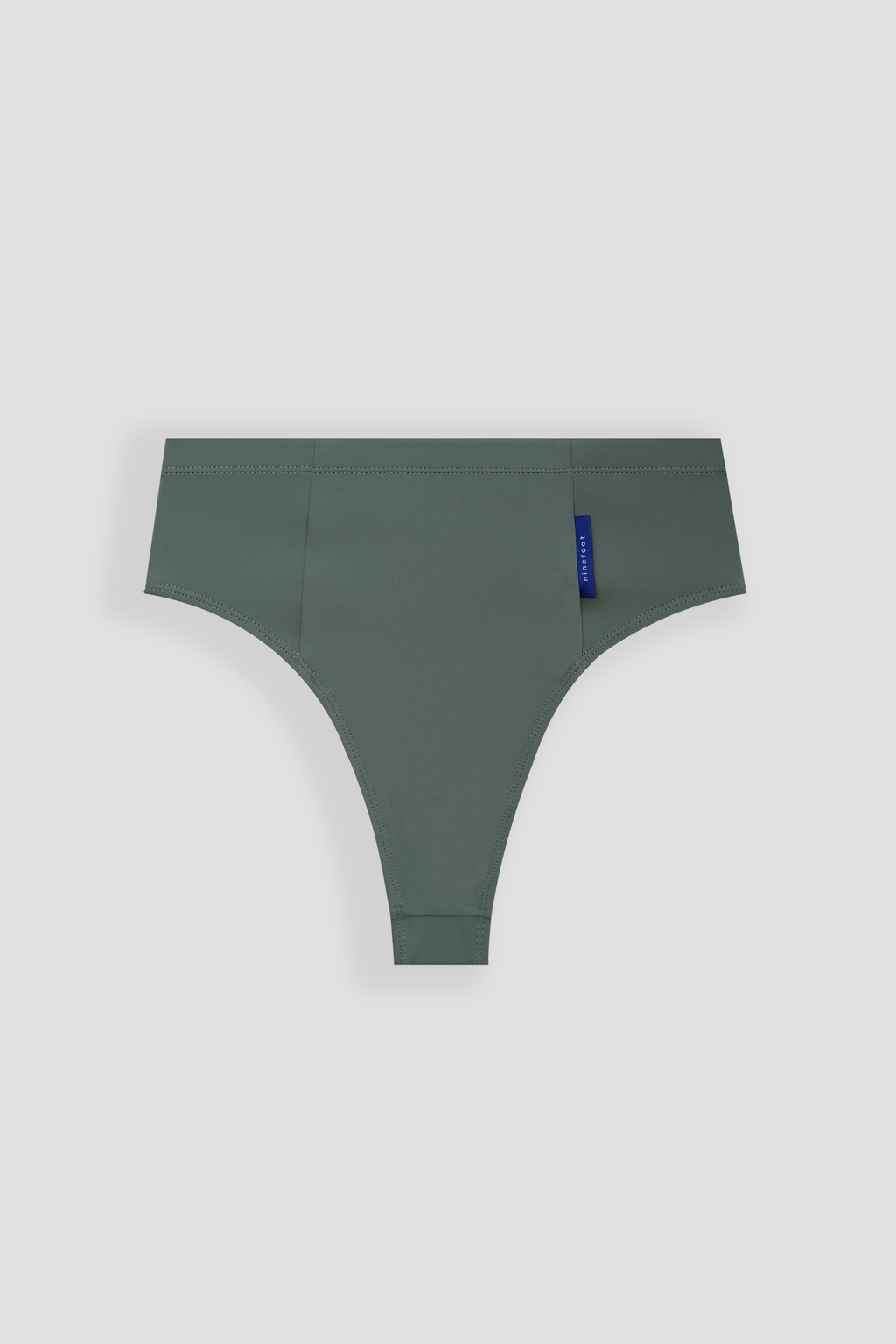 Nyang-nyang Surf Bikini Bottom in Army Green