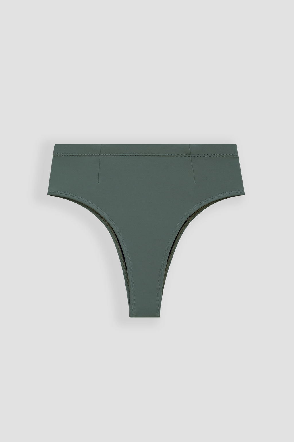 Nyang-nyang Surf Bikini Bottom in Army Green