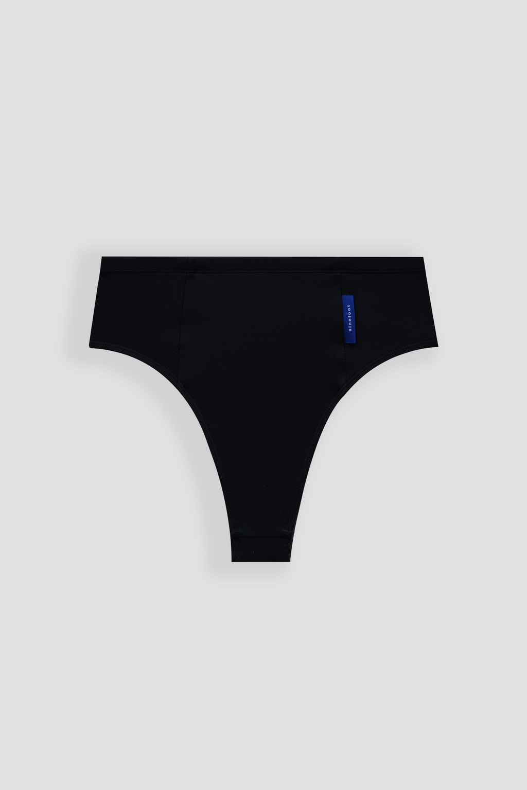 Nyang-nyang Surf Bikini Bottom in Black
