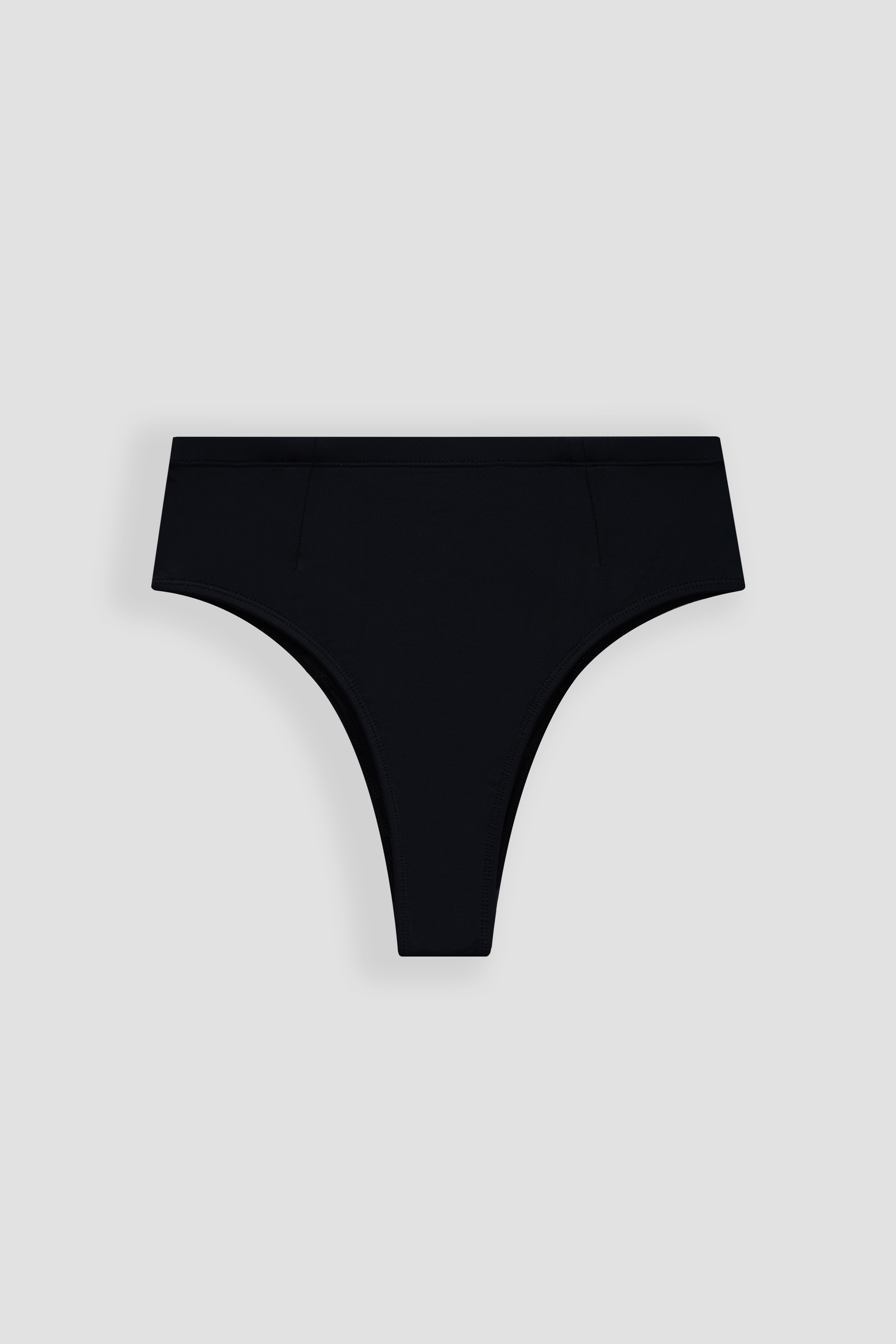 Nyang-nyang Surf Bikini Bottom in Black