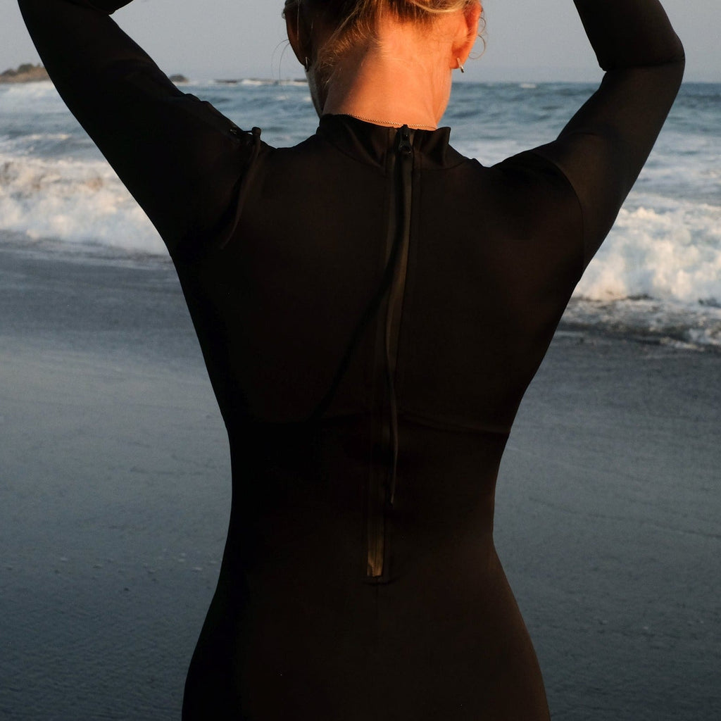 Serangan Surf Swimsuit Onepiece in Black