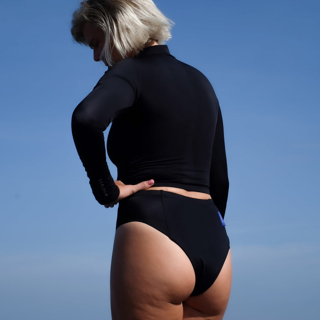 Seseh Surf Rashguard in Black