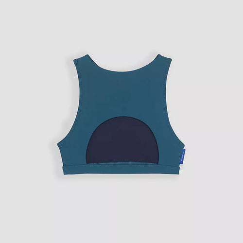 Berawa Surf Bikini Top in Emerald Green