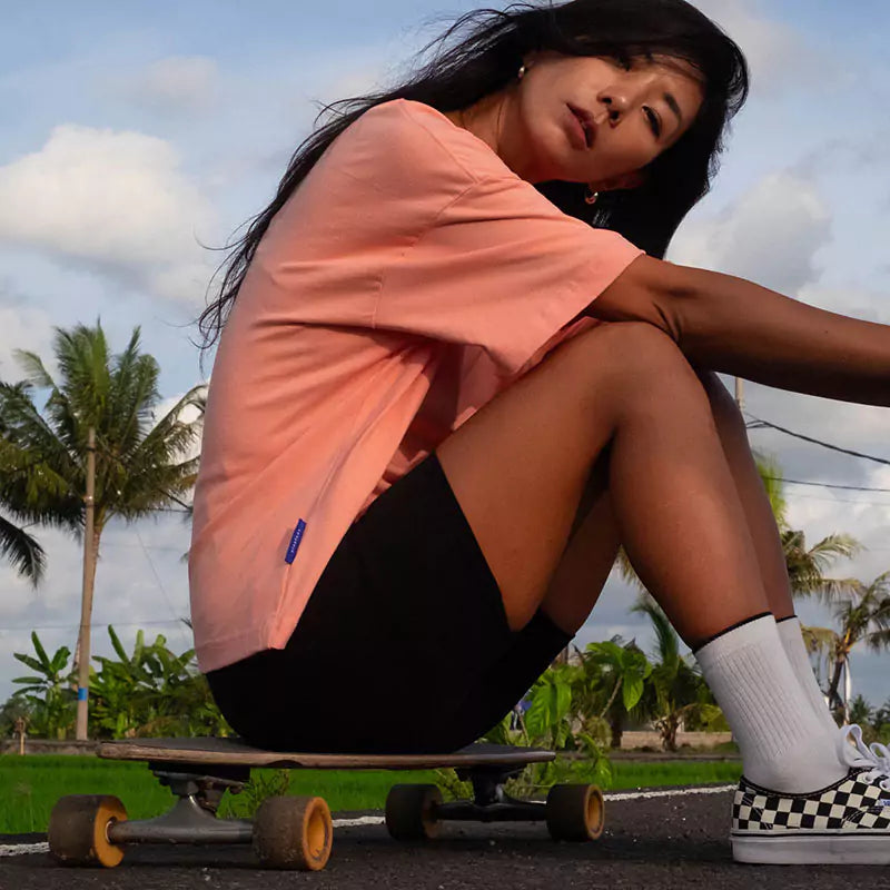 Surf Naked T-shirt in Salmon